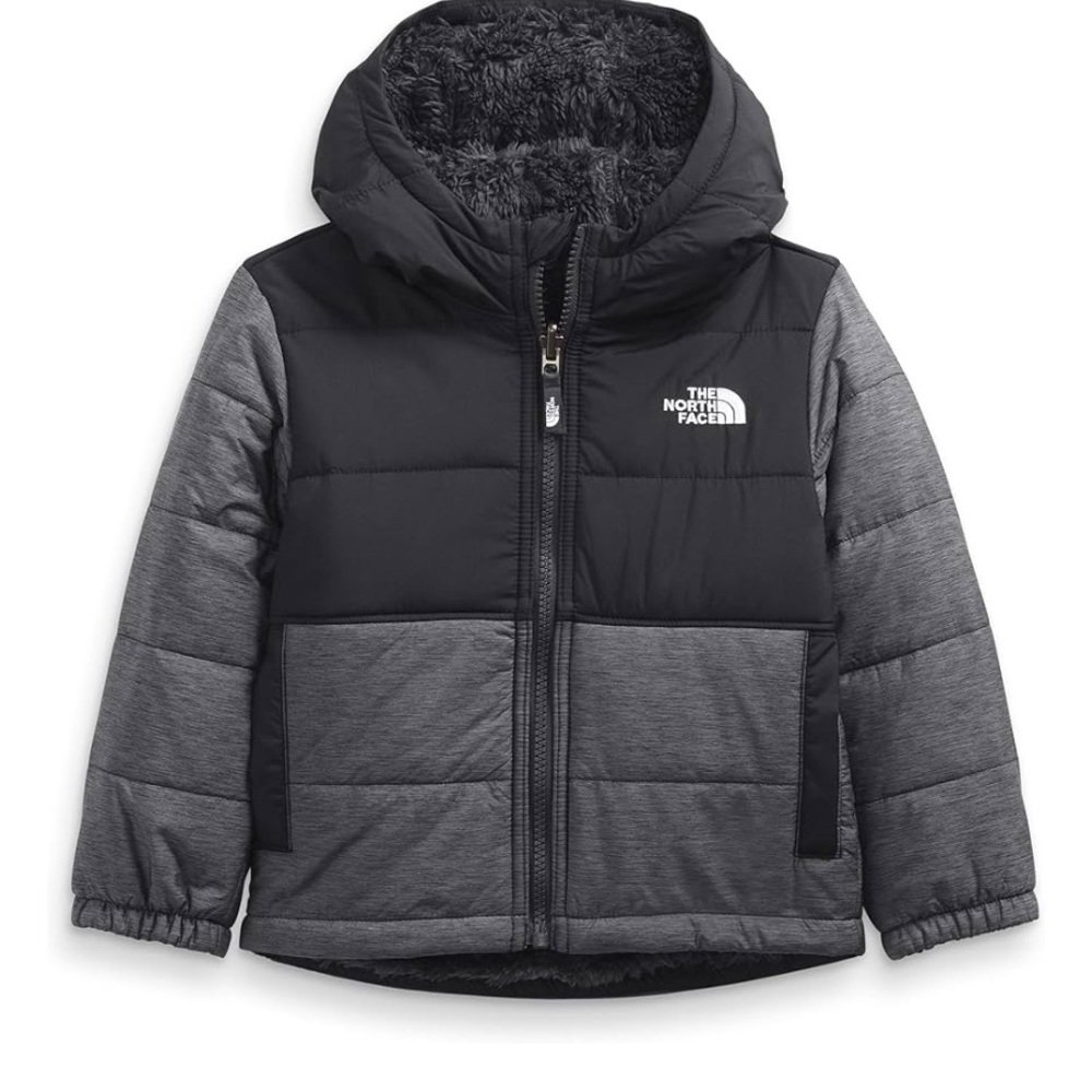 THE NORTH FACE Boys’ Printed Reversible Mount Chimbo Full Zip Hooded Jacket